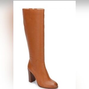 Kenneth Cole New York Tan Over the Knee Boots